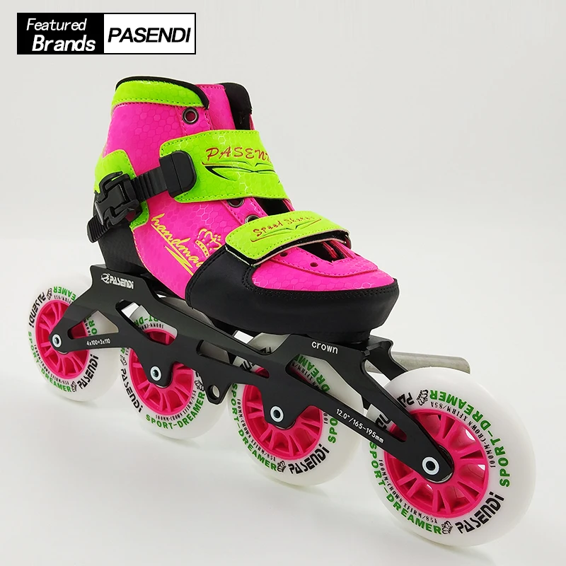 Профессиональная Регулируемая обувь для катания на коньках, детские роликовые коньки, 3 колеса или 4 колеса, регулируемая обувь для девочек и мальчиков