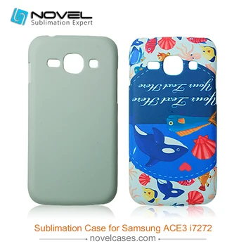 

Customized Blank 3D Sublimation phone Case For Galaxy ACE 3 I7272