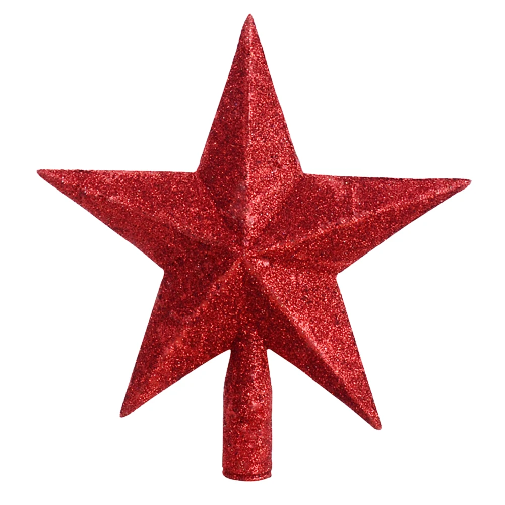 

Christmas Decorations Christmas Tree Top Star Five-Pointed Star Pendant Ornament For Christmas Tree Topper Supplier