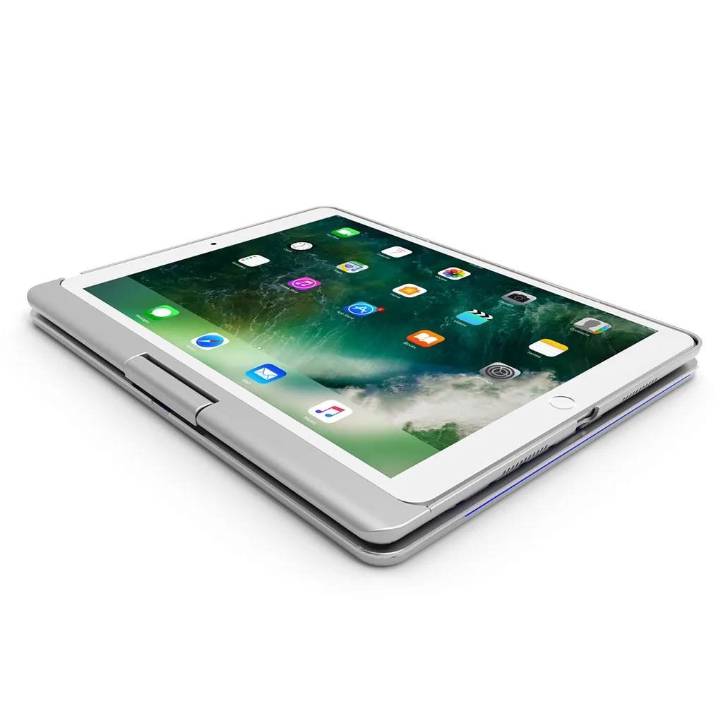 Топ Флип-клавиатура для iPad Air/Pro 10,5 чехол 360 ° Bluetooth Подсветка клавиатура чехол для iPad Air/Pro 10,5 Чехол# D2
