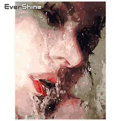 Evershine алмазная живопись вышивка крестом Портрет картины алмазная вышивка стразы алмазная мозаика ручной работы домашнего декора