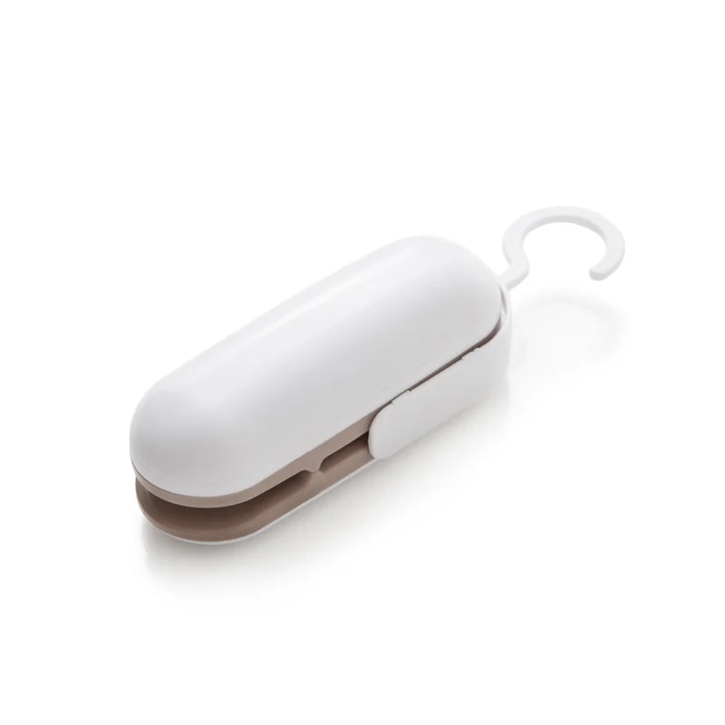 

Mini Sealing Machine Portable Hand Pressure Food Fresh Keeping Electric Heat Sealing Machine Portable Bag Clips Bag Work Sealer