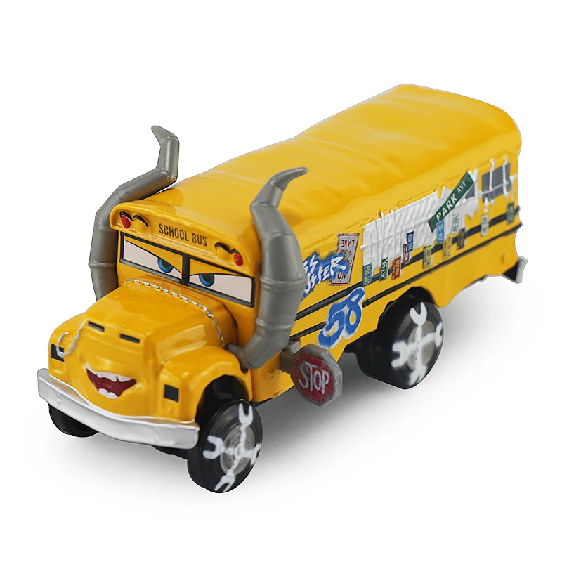 Disney Pixar машина 2 Zenfone 3 Max Lightning McQueen Mack грузовик дядя грузовик 1:55 литья под давлением модели автомобиля игрушки для детей, подарок на Рождество и день рождения