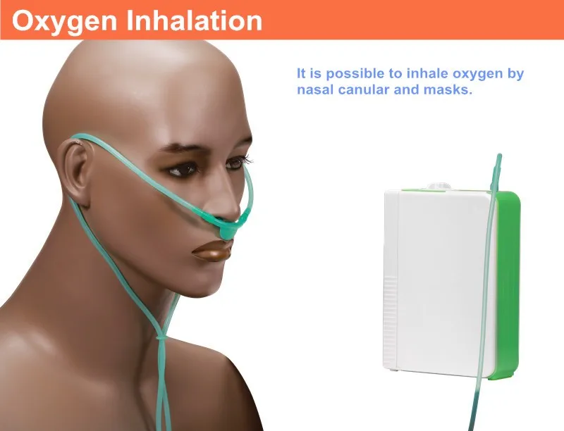 Top Medical Li Battery Oxygen Generator Healthcare DC12V Portable Lithium Battery O2 Concentrator With Battery Car Charger Adaptor 6