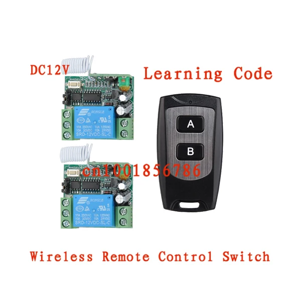 

Smart Home Power Wireless Remote Control Switch System Waterproof transmitter & 2 receiver 315/433MHZ