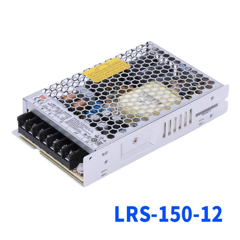 

Original LRS-150-12 Ac/DC Single Output 150W 12V 12.5A Mean Well Switching Power Supply LRS-150
