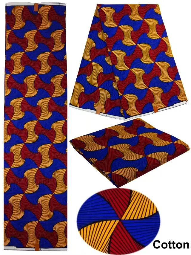 

new reach high quality African wax prints fabric real hollandis dutch 100% cotton 6yards for ankara wedding dress(SMT-17-6
