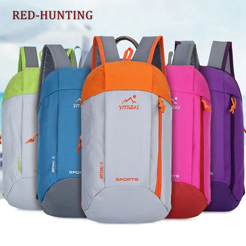 

New Hiking Camping Backpack 10L Knapsack Rucksack Cycling Travel Waterproof Adjustable Belt Lightweight