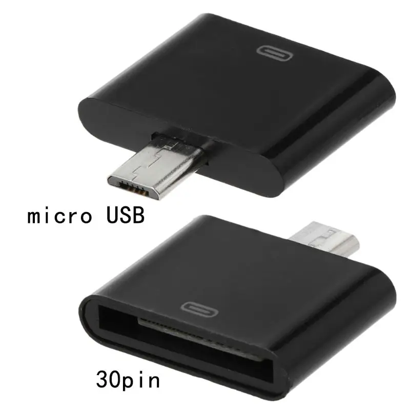 

30Pin Female To Micro USB Male Charging Adapter For Samsung Huawei Android Phone