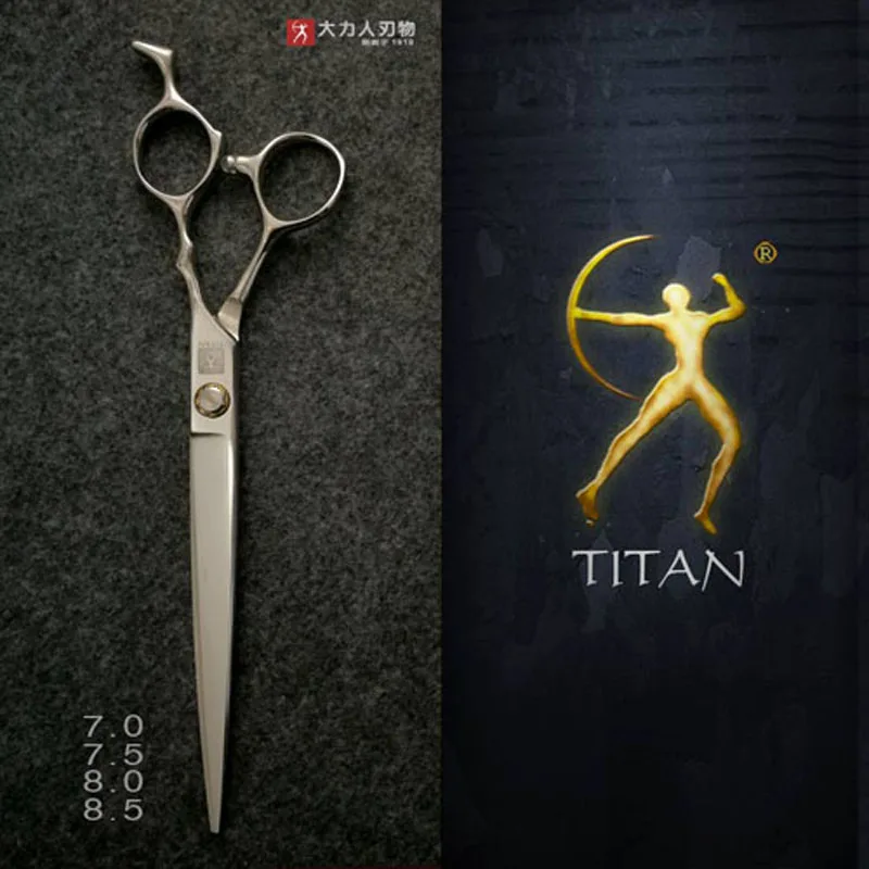 Titan 7 5 дюйма ножницы для ухода за домашними животными 440c сталь ручной работы