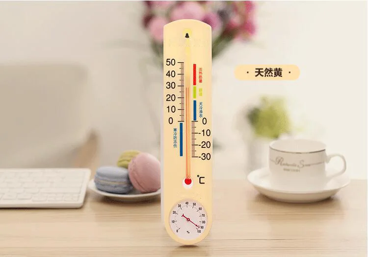 

Wall Temperature Meter Humidity Hygrometer Thermometer Tester Indoor Room Outdoor High Precision Home For Drugstore Wall Mount