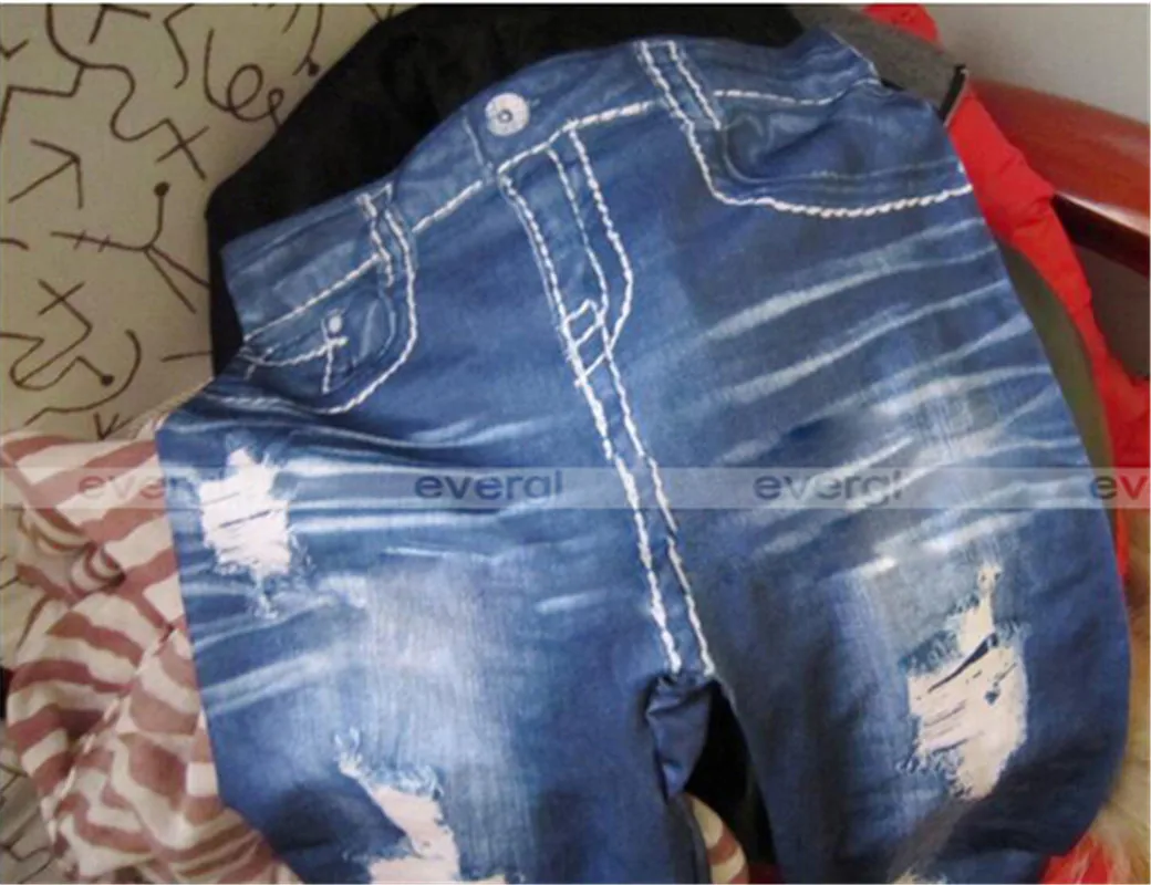 Женские леггинсы модные новые стильные серые из искусственного денима как у