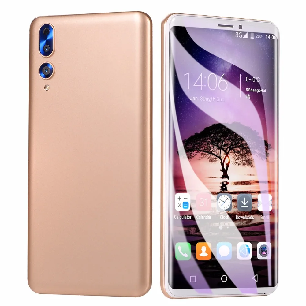 Мобильный телефон GuoPhone P20 Pro MTK6580 четырехъядерный Android 6,0 5," ips 854x480 512MB ram 4GB rom Dual Sim Двойная камера