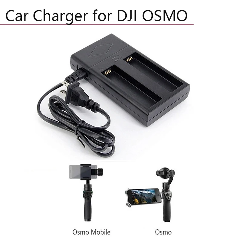 

Universal Battery Charger with EU/US Plug for DJI OSMO/OSMO Mobile Dual LED Indicator Charging Hub Handheld Gimbal Accessories