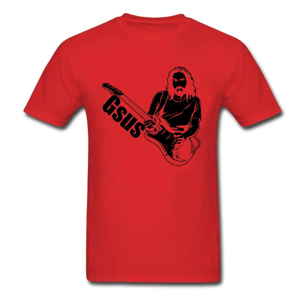 Jesus Play Guitar_red