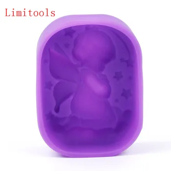 

Angel Girl Natural Soap Handmade Soap Mold Silicone Cake Ice Modeling Tool Pastry Arts Decorative Kitchen Accessories