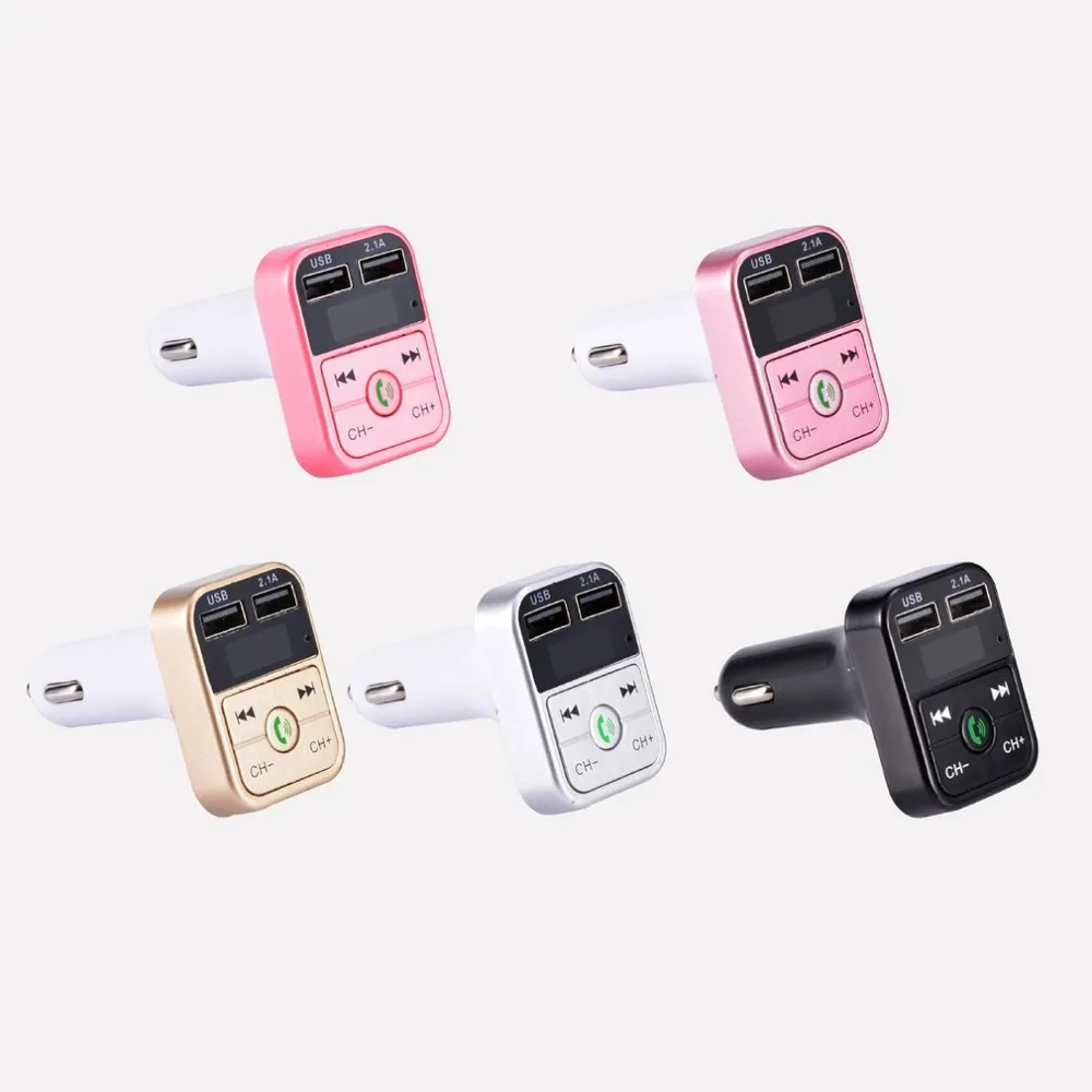 Dual Port USB Smart Car Charger Fast Speed Charging Safety Plug & Play Adjustable Angle LCD Display Real-time Monitor