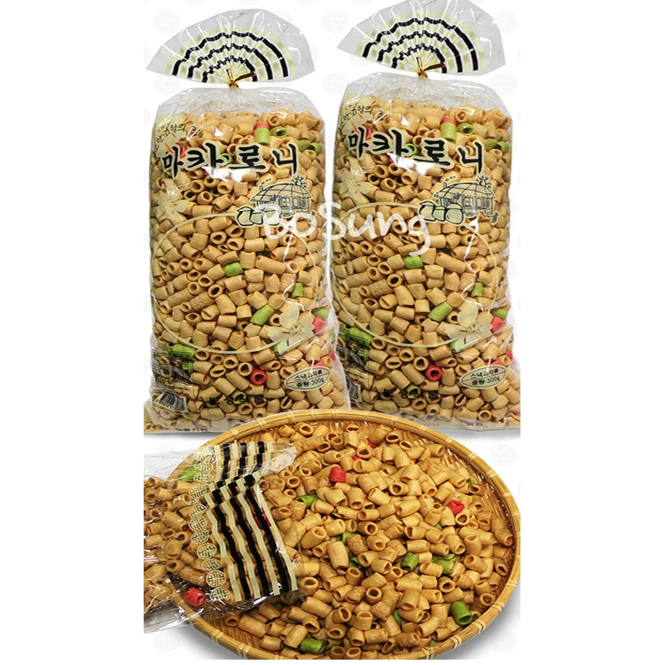 Korean Macaroni Cookie Healthy Snack Cookie Dietary Food No Trans Fat