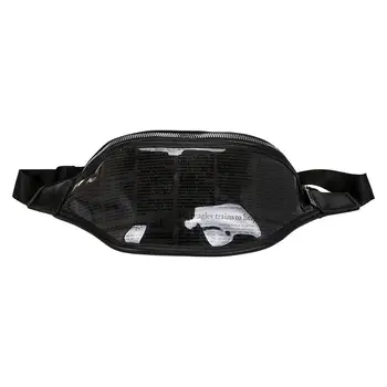 

Fashion ladies bag plastic shoulder newspaper bag waist pack chest bag Messenger bag Dropship Y521