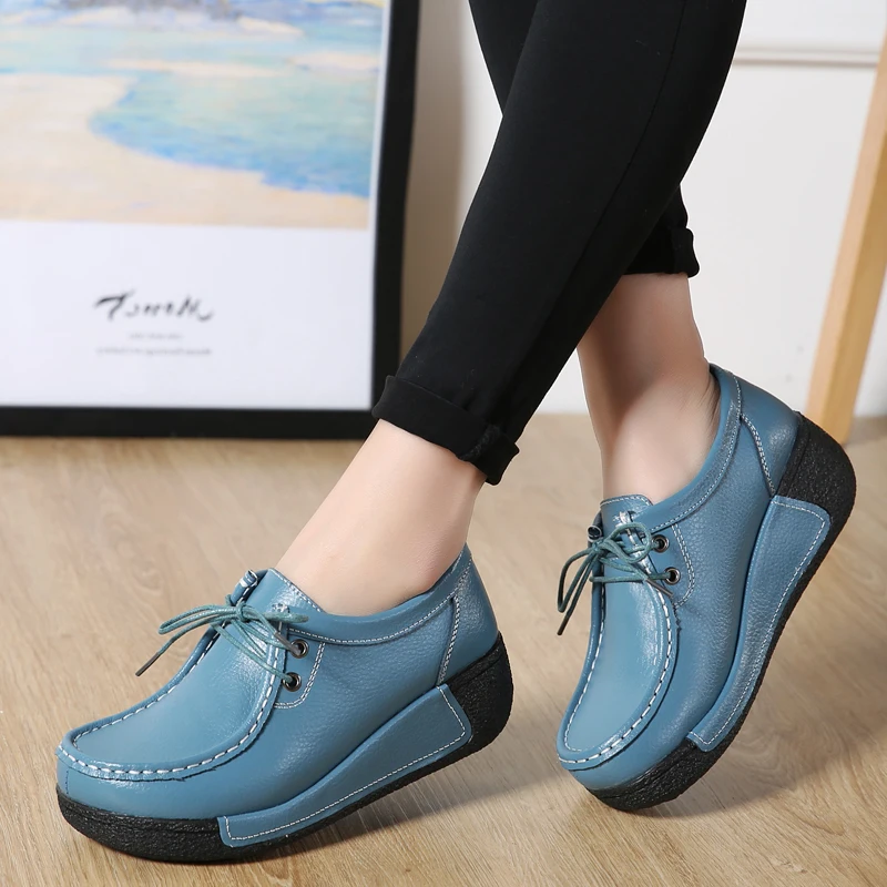 plataforma Sapatos Casuais Senhoras sapatos de Luxo feminino