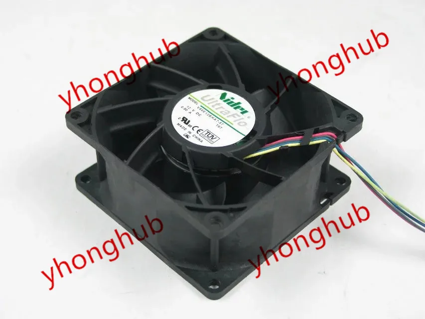 Вентилятор охлаждения сервера NIDEC V80E12BHA7 57 T07 DC 12V 0.80A 80x80x38 мм|square fan|server fandc fan 12v |