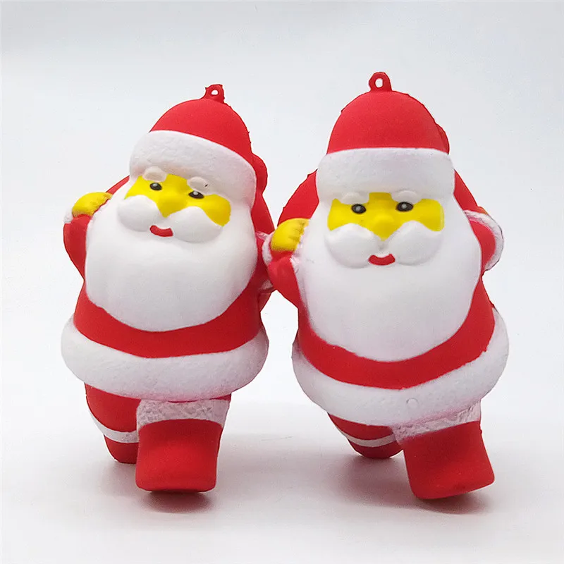 Funny Santa Claus Snowman Santa Bear Squishy Slow Rising Toys Cute Cartoon Xmas Teddy Bear Squishies Squeeze Stress Relief Toy (18)