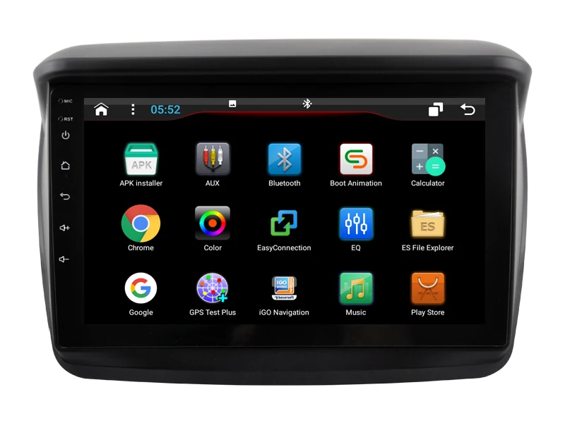 Cheap OTOJETA DSP stereo carplay android 8.1 car radio for Mitsubishi PAJERO SPORT car accessories Gps Ips screen video tape recorder 1