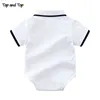 Top and Top Baby Boy Clothing Set Summer Cotton Short Sleeve Romper Tops+Shorts Infant Boys Outfits Toddler Boy Clothes ► Photo 3/6
