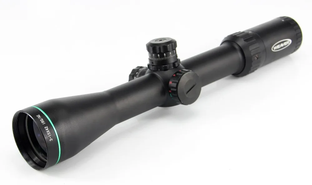 

High Quality 3-15X42 IR/AE Riflescope Sight R&G Illuminated Hunting Military Tactical Optics Scope for Rifle Airsoft Gun