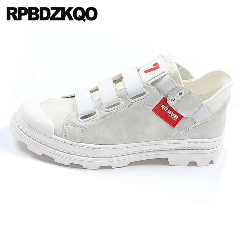 

brand white trainers skate height increasing hip hop creepers elevator sneakers runway men shoes casual high top increase new