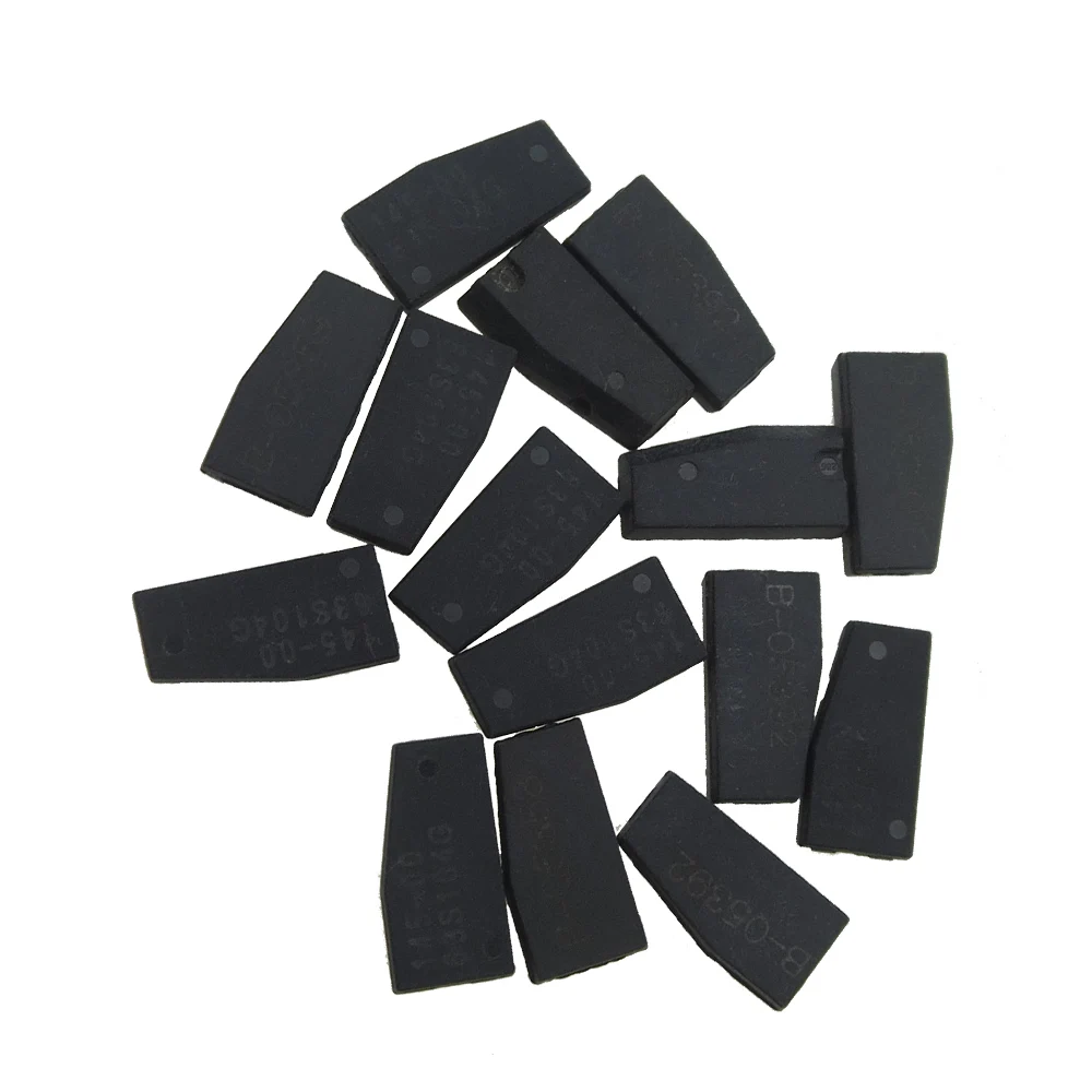 OKEYTECH 5PCS/LOT PROFESSIONAL T5 ID20 CAR KEY CHIP BLANK CERAMIC CARBON ORIGINAL UNLOCK TRANSPONDER FOR LOCKSMITH TOOL T5 CHIP