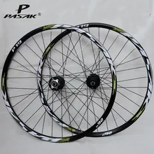 MTB Bike Wheel 29 27.5 26 Wheelset 32 Holes Disc Brake Mountain Bike Wheels Six Hole Front 2 rear 4 Sealed Bearing 5mm 9mmx100mm 20 26 multi color mtb mountain bike folding bike bicycle wheel disc wheelset high quality 21 24 27 wheels rim rims