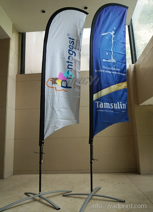 

Custom 250CM tall Feather Flag Banners, sail banner, with cross base + water bag, Beach flag, Sale Flag. Free shipping