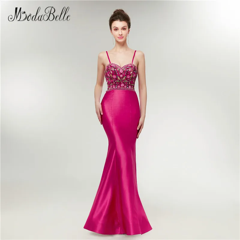 fuchsia elegant dress