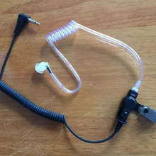 10 xListen только наблюдения гарнитура динамик Тайное Акустическая трубка для MOTOROLA XTS2500 XTS3000 XTS3500 XTS5000 Mic Динамик 3,5 мм