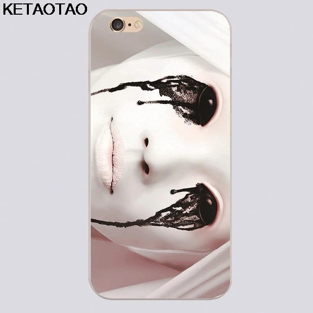 KETAOTAO Ужасы история череп TATE телефонные чехлы для iPhone 4S 5C 5S 6S 7 8 Plus XR XS Max X6 Чехол