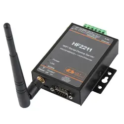 HF2211 2 шт./лот промышленного Modbus последовательный RS232 RS485 RS422 к Wi-Fi устройства Ethernet конвертер IP TCP Telnet Modbus 4 м flash