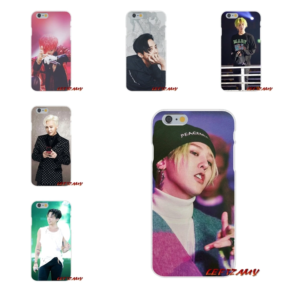 G-DRAGON BIGBANG GD Квон дзи Ен Тонкий силиконовый чехол для телефона iPhone X 4 4S 5 5S 5C SE 6 6 s 7 8 плюс