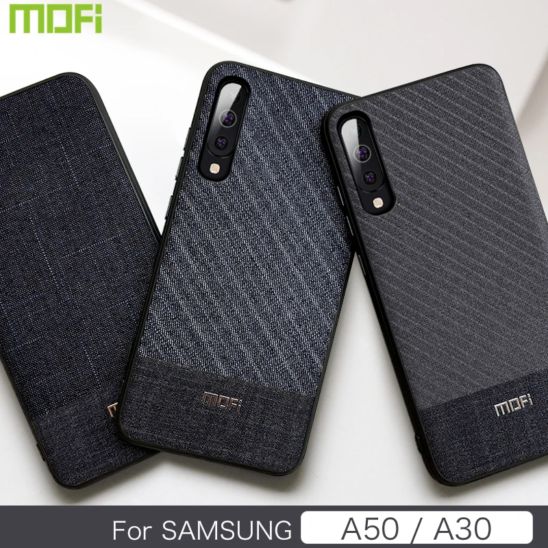 For Samsung A50 Case For Samsung Galaxy A50 Case Cover For Samsung A30 Case Mofi Suit Cloth Back Cover Dark Business Fabrics For Samsung A50 Case For Samsung Galaxy A50 Case Cover For Samsung A30 Case Mofi Suit Cloth Back Cover Dark Business Fabrics