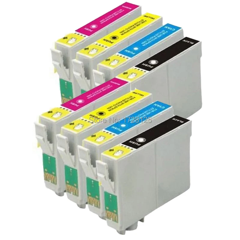 Compatible T0711 711-714 ink cartridge for EPSON Stylus SX218 SX215 SX400 SX405 SX405WiFi SX410 SX415 SX510W Printer | Компьютеры и