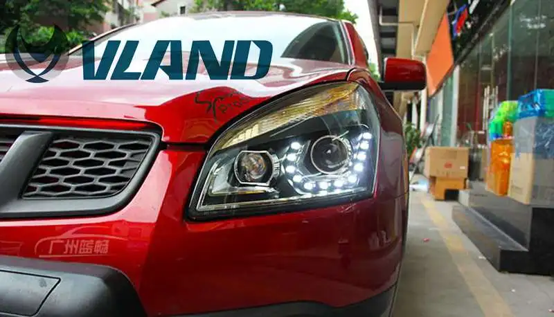 VLAND производитель автомобильных головных ламп для Qashqai светодиодный светильник