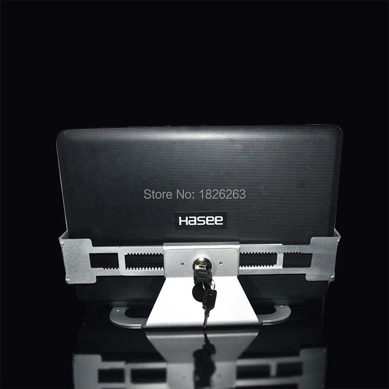 

L102 Aluminum Alloy Anti Theft Laptop Display Stand With Security Lock and Key 13-19 inch Laptop Holder Bracket Tablet PC Holder