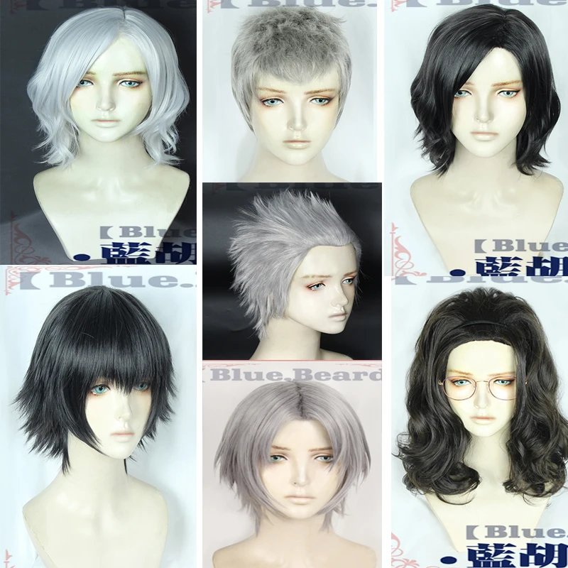 

Cosplay Costume Wigs For Dante Nero Vitale V Vergil Lady Nico Nicoletta Goldstein wig WOman Man Anime hair