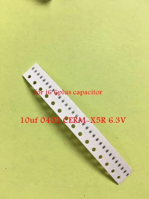 

10pcs/lot for iPhone 6 6plus capacitor C1597 C1552 C1696 C1694 C1585 C1586 10uf 0402 CERM-X5R 6.3V