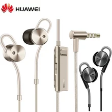 Оригинальные наушники HUAWEI AM180, Круглые, железные, многоблочные, перезарядка, наушники для телефонов HUAWEI P9 P8 MATE 8