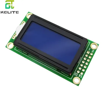 

new 10PCS/LOT Hot Sale 8 x 2 LCD Module 0802 Character Display Screen blue or green