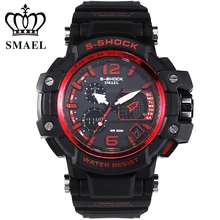 Лидер продаж Relojes Hombre мода супер Дайвинг 50 м Водонепроницаемый Кварц Led Вне спортивные часы Для мужчин Reloj армии Hombre