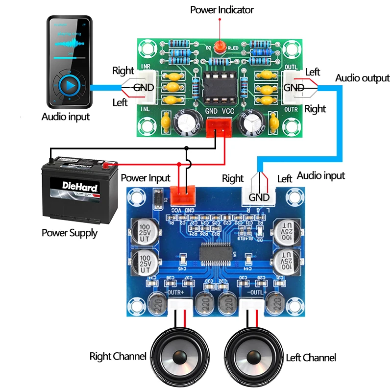 audio amplifier