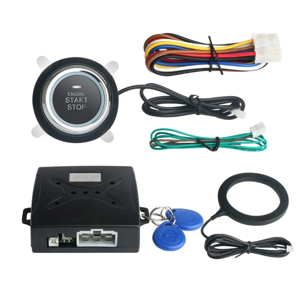 

car engine push start button RFID engine lock FS-55 ignition starter/keyless entry keyless go,push button engine start stop