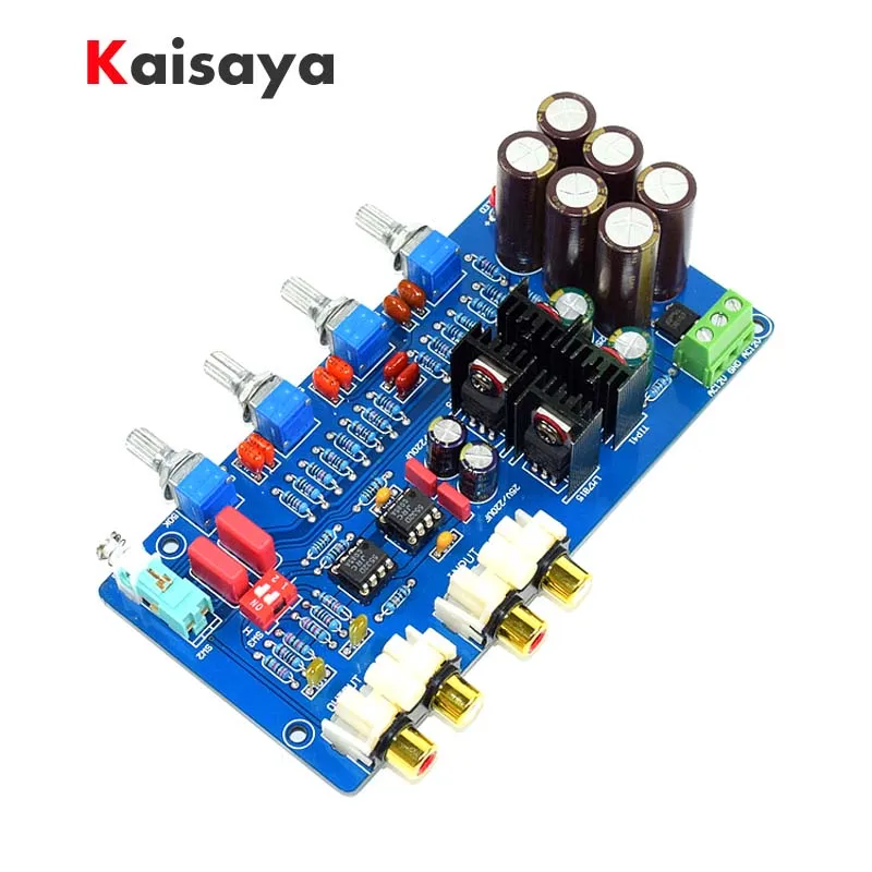 JRC5532 Dual AC 12V-18V Music Volume Tone Control HIFI op amp preamplifier audio Amplifier board JRC5532 Dual AC 12V-18V Music Volume Tone Control HIFI op amp preamplifier audio Amplifier board